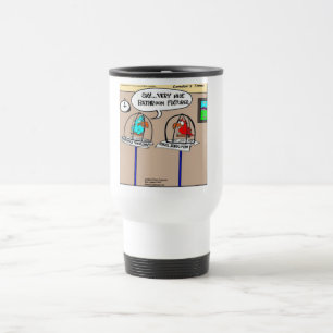 Funny Parrots Bathroom Fixtures Gifts & Tees Travel Mug