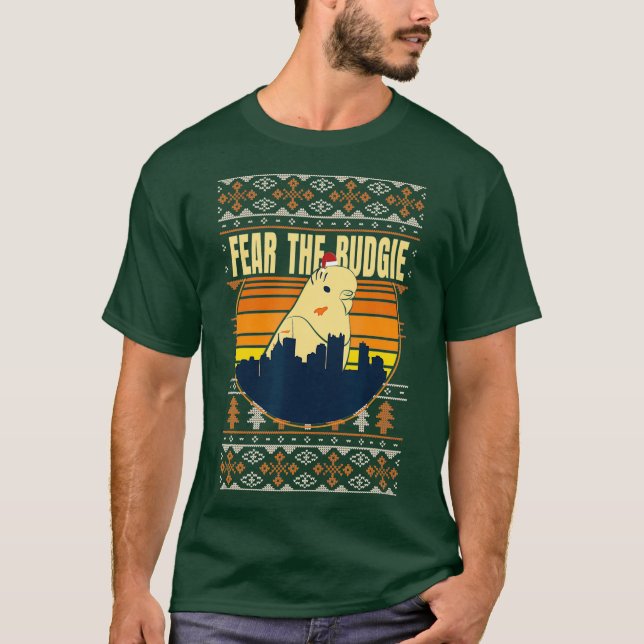 Funny Parrots Men Shirt For Parakeet Owners (Front)