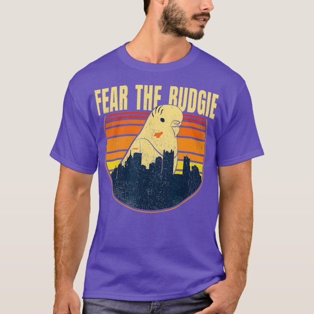 Funny Parrots Men Shirt For Parakeet Owners (Front)