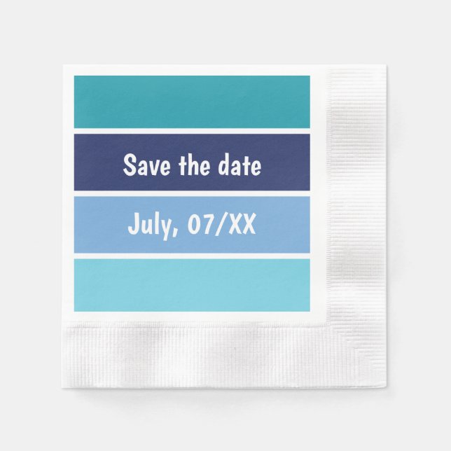 Funny Party Invitation Paper Napkin (Front)