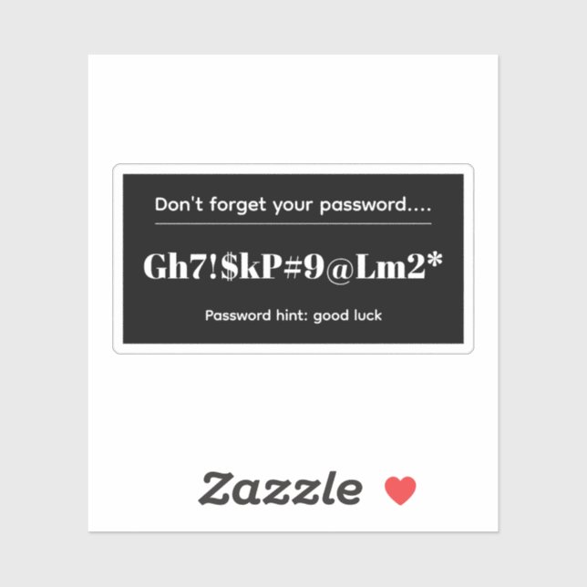 Funny Password (Sheet)