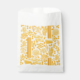 funny pasta print noodles pattern  favour bags