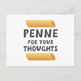 Funny Pasta Pun Postcard