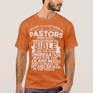 Funny Pastor Appreciation Gift Christian Preacher  T-Shirt