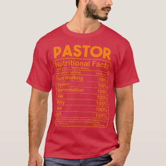 Funny Pastor Appreciation Gift For Men Women Cool  T-Shirt