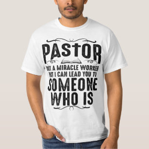 Funny Pastor Gift For Men Cool Christian Church Ap T-Shirt