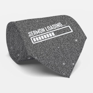 Funny Pastor Sermon Loading Tie