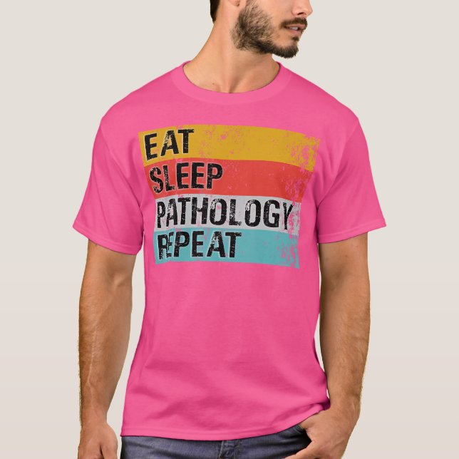 Funny Pathologist Doctor Vintage Pathology T-Shirt (Front)