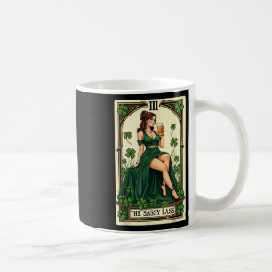 Funny Patricks Day The Sy L Tarot Card Uni Coffee Mug
