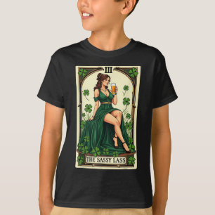 Funny Patricks Day The Sy L Tarot Card Uni T-Shirt
