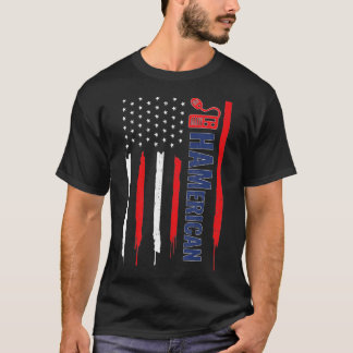 Funny Patriotic Amateur Ham Radio Operator USA T-Shirt