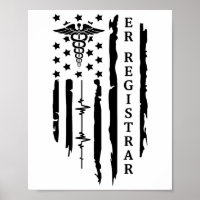 Funny Patriotic Er Registrar Nurse Gift Usa Flag 4