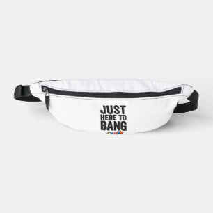 Funny Patriotic Firework Bang Vintage Shirt Design Bum Bags