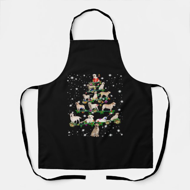 funny patterns christmas yule yuletide Classic T-S Apron (Front)