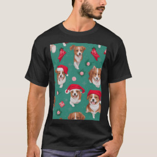 funny patterns christmas yule yuletide T-Shirt
