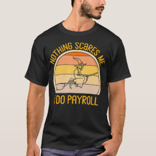 Funny Payroll Halloween Human Resources Witch T-Shirt