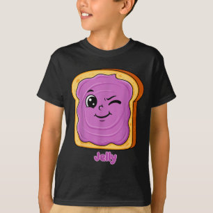 Funny Peanut Butter-jelly Friends Cute Food Matchi T-Shirt