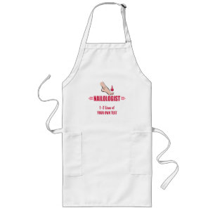 Funny Pedicure Long Apron