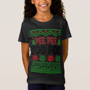 Funny Pee Pee Poo Poo Ugly Christmas Sweater Sweat