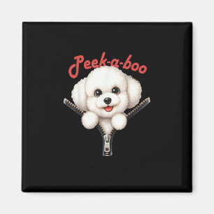 Funny - Peekaboo Halloween Magnet