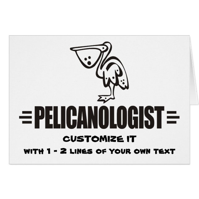 Funny Pelican (Front Horizontal)