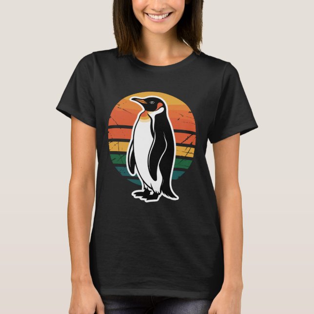 Funny Penguin Lover T-Shirt (Front)