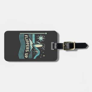 Funny Penguin Resist Protest Against Tarrifs Luggage Tag