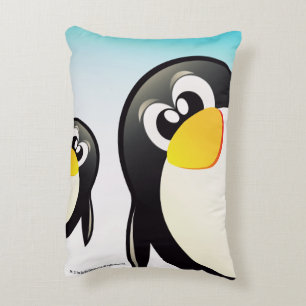 Funny Penguins Pillow