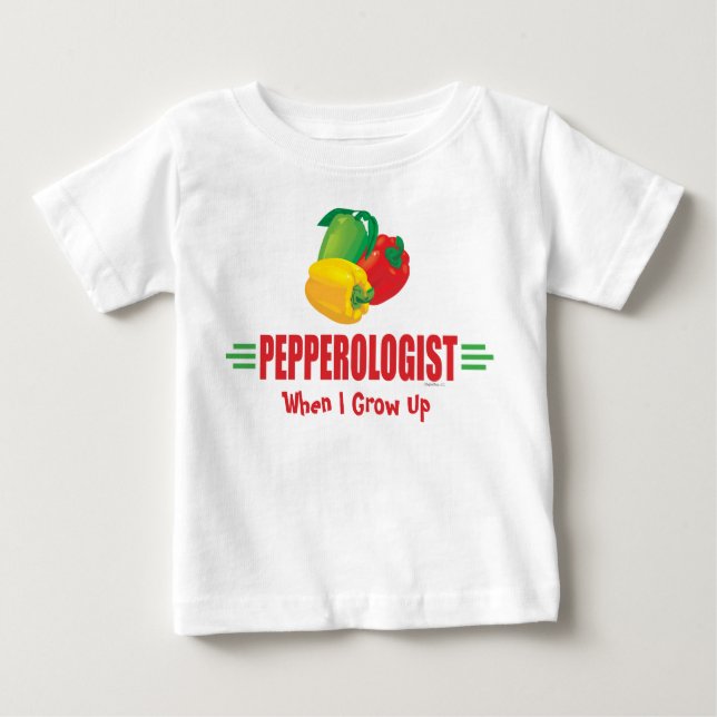Funny Peppers Baby T-Shirt (Front)