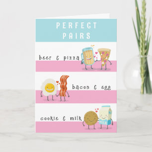 FUNNY PERFECT PAIR ANNIVERSARY CARD
