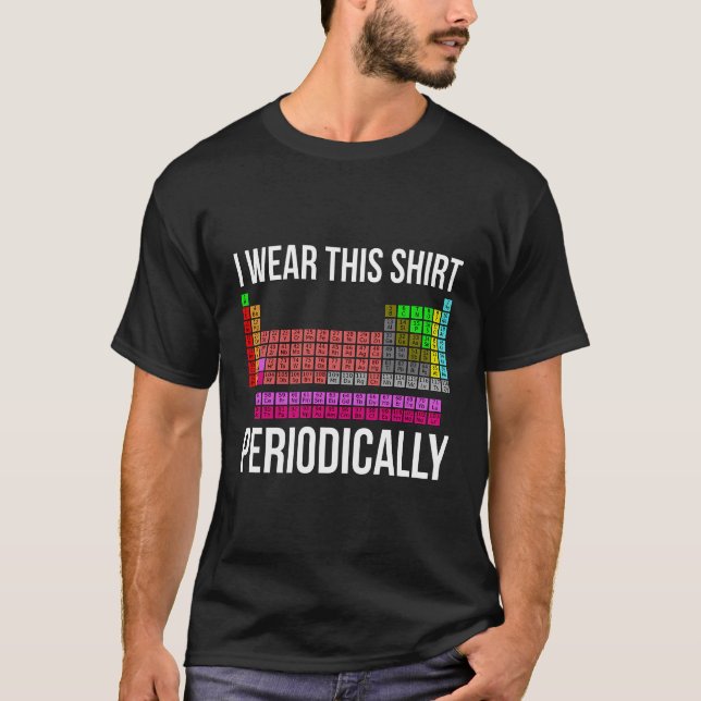 Funny Periodic Table Of Elements Long Sleeve Shirt (Front)