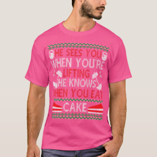 Funny Personal Trainer Christmas For Weightlifting T-Shirt