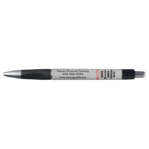 Funny Personal Trainer Fitness Gym Pen
