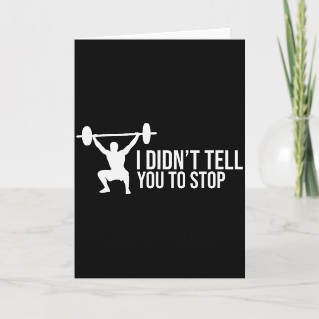 Funny Personal Trainer Saying Gift Gym Coach Train Card (Front)