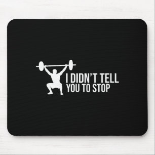 Funny Personal Trainer Saying Gift Gym Coach Train Mouse Pad