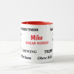 Funny Personalisable Pet Peeves Hates Irritations Mug