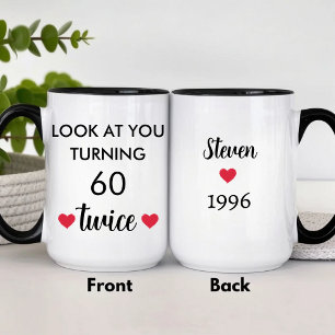 Funny Personalised 60th Birthday Mug