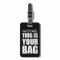 Funny Personalised Bag Attention Travel Luggage