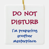Funny Personalised Do Not Disturb Chef