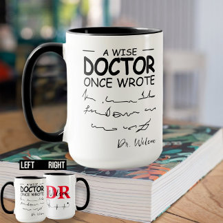 Funny Personalised Doctor funny doctor saying Mug