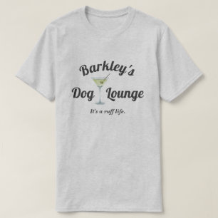 Funny Personalised Dog Lounge T-Shirt