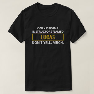 Funny Personalised Driving Instructor Gift for Men T-Shirt