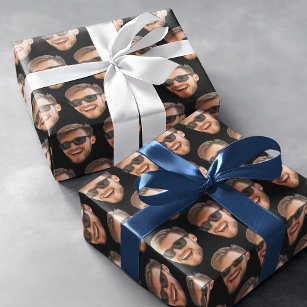 Funny Personalised Face Photo Wrapping Paper