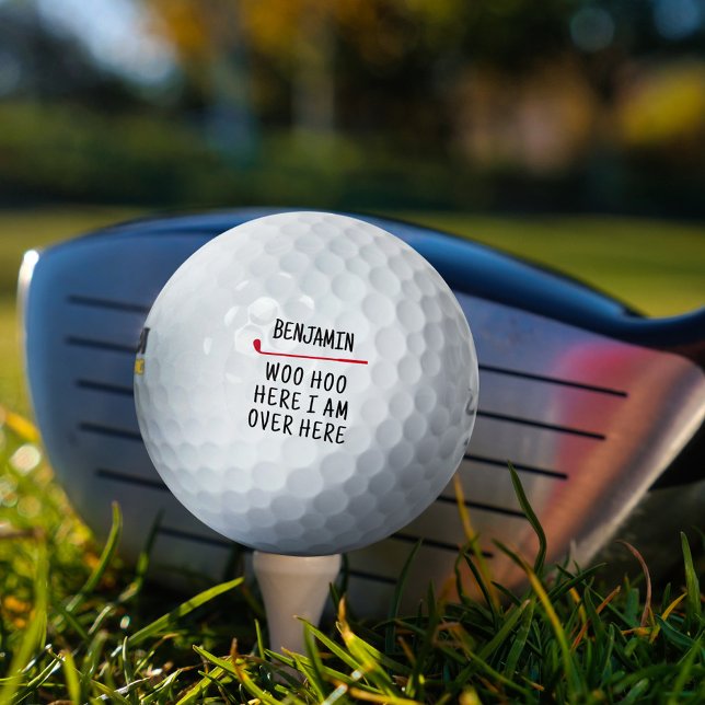 Funny Personalised Name Golf Balls (Creator Uploaded)