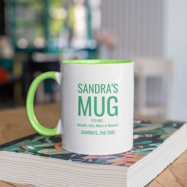 Funny Personalised Name | Not Yours Mug (Creator Uploaded)