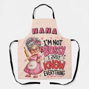 Funny Personalised Nana Apron