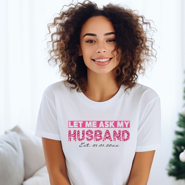 Funny personalised newlywed gift for the bride T-Shirt (Creator Uploaded)