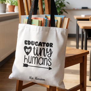 Funny personalised Teacher's gift Tote Bag
