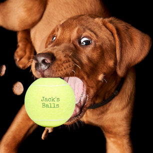 Funny Personalised Tennis Balls