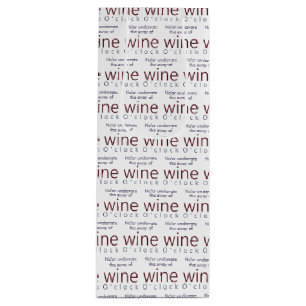 Funny Personalised Wine O'clock Gift Bag